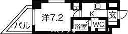アーデン春岡 1Kの間取図画像