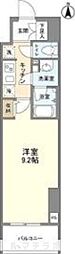 ELSTANZA徳川 1Kの間取図画像