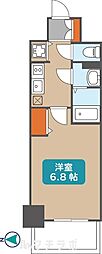プレサンス千種アイル 1Kの間取図画像