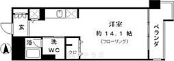 RESIDIA東桜2 ワンルームの間取図画像