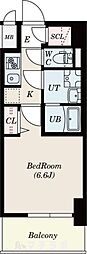 S-RESIDENCEKamimaezuSouth 1Kの間取図画像