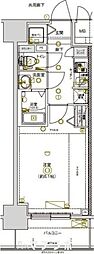 CRESTTAPP新栄 1Kの間取図画像