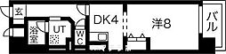 グレイス上前津 1DKの間取図画像