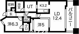 meLiV上前津 2LDKの間取図画像