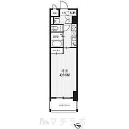 HF久屋大通レジデンス 1Kの間取図画像