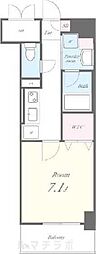 サクシード大曽根 1Kの間取図画像