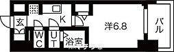 ファステートNAGOYA今池バレンシア 1Kの間取図画像