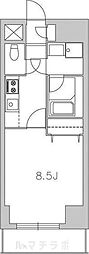 グランツ昭和館 1LDKの間取図画像