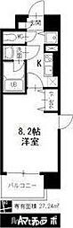 グレイス大須 1Kの間取図画像