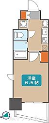 プレサンス金山グリーンパークス 1Kの間取図画像