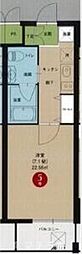 エルザビル名古屋駅前 1Kの間取図画像