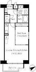 ルーエ千種 1LDKの間取図画像