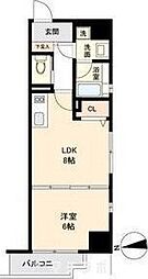 HF名駅北レジデンスWEST 1LDKの間取図画像