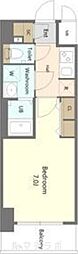 S-RESIDENCE名古屋菊井aline 1Kの間取図画像