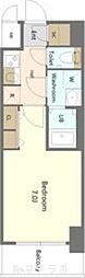 S-RESIDENCE名古屋菊井aline 1Kの間取図画像