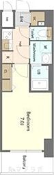 S-RESIDENCE名古屋菊井aline 1Kの間取図画像