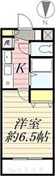 プレサンス名古屋城前 1Kの間取図画像