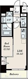 ポルタニグラ大須 1LDKの間取図画像