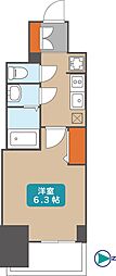 プレサンス上前津リラシス 1Kの間取図画像