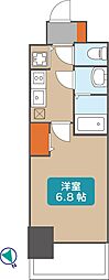 プレサンス上前津グレース 1Kの間取図画像