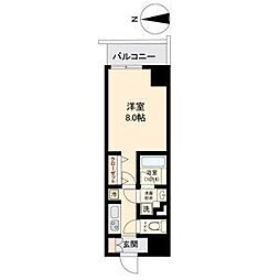 ブランシエスタ金山 1Kの間取図画像