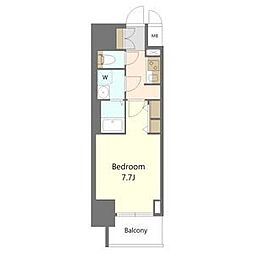 S-RESIDENCE庄内通駅前curere(クラーレ) 1Kの間取図画像