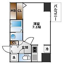 S-RESIDENCE難波Briller  ｜ 大阪府大阪市浪速区元町2丁目（賃貸マンション1R・7階・23.52㎡） その2