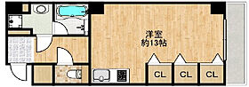 アースヒルズ夕陽丘  ｜ 大阪府大阪市浪速区下寺1丁目（賃貸マンション1R・8階・33.60㎡） その2