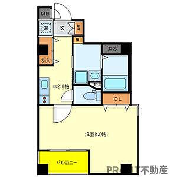 大阪府大阪市中央区高津3丁目(賃貸マンション1K・3階・27.86㎡)の写真 その21