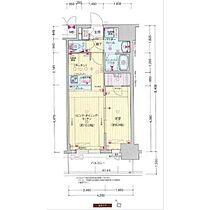 大阪府大阪市浪速区敷津西2丁目（賃貸マンション1LDK・15階・36.12㎡） その2