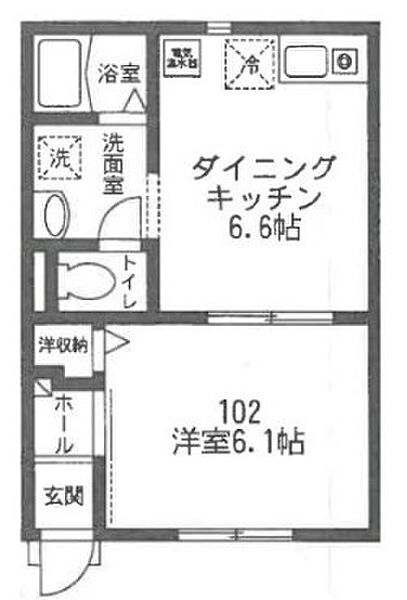 東京都西東京市田無町2丁目(賃貸アパート1DK・1階・29.58㎡)の写真 その2