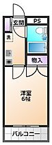 東京都東大和市南街5丁目（賃貸マンション1K・4階・17.82㎡） その2