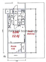 スカイコート板橋五番館 501 ｜ 東京都板橋区坂下1丁目3-26（賃貸マンション1LDK・5階・44.30㎡） その2