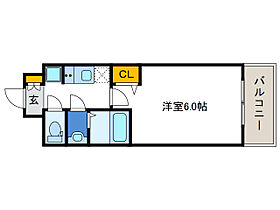 プレサンス南堀江  ｜ 大阪府大阪市西区南堀江3丁目（賃貸マンション1K・6階・21.01㎡） その2