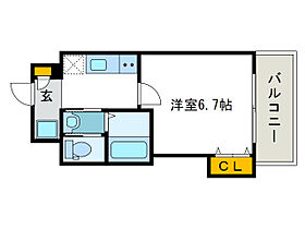 Luxeドーム前I  ｜ 大阪府大阪市西区九条南2丁目（賃貸マンション1K・8階・21.75㎡） その2