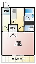 ボヌール新町 201 ｜ 愛知県豊田市新町1丁目71（賃貸アパート1K・2階・25.02㎡） その2