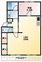 苑楽922 103 ｜ 愛知県豊田市明和町3丁目16-1（賃貸アパート1LDK・1階・52.80㎡） その2