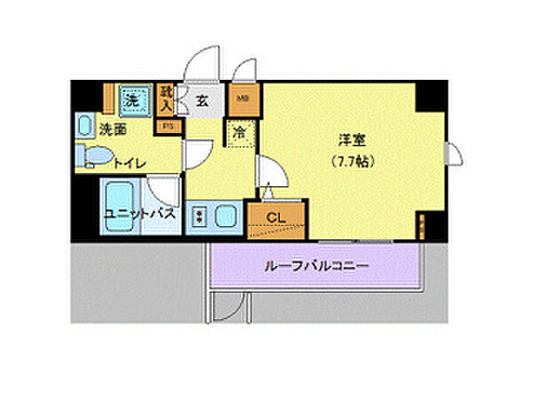 メイクスデザイン板橋区役所前 ｜東京都板橋区板橋4丁目(賃貸マンション1K・8階・26.60㎡)の写真 その2