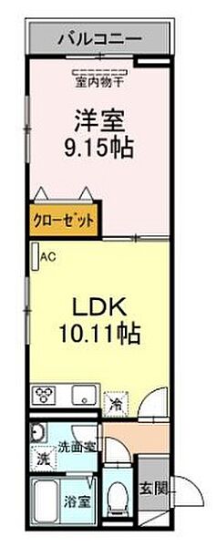 セジュール西台4 303｜東京都板橋区西台1丁目(賃貸アパート1LDK・3階・43.69㎡)の写真 その2