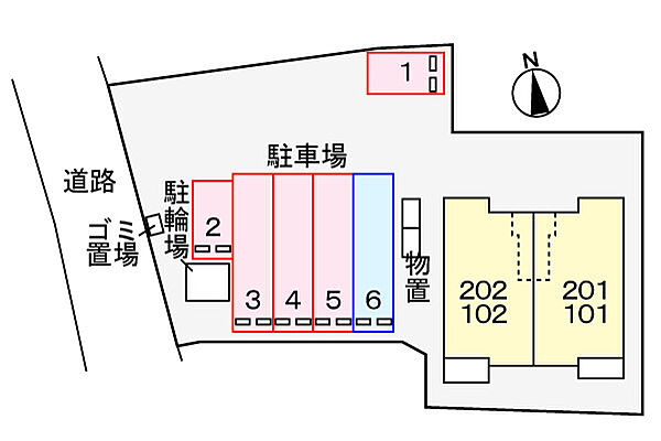 ナノハナ　アパートメント 202｜鳥取県倉吉市井手畑(賃貸アパート2LDK・2階・58.21㎡)の写真 その20