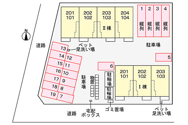 ヒカルサ鳥取浜村　I 103｜鳥取県鳥取市気高町新町1丁目(賃貸アパート1LDK・1階・50.01㎡)の写真 その15