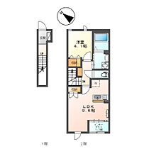 グランデ・フィオーレ 207 ｜ 鳥取県倉吉市見日町（賃貸アパート1LDK・2階・42.82㎡） その2