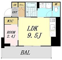 ルフォンプログレ堺筋本町タワーレジデンス  ｜ 大阪府大阪市中央区常盤町2丁目（賃貸マンション1LDK・2階・33.83㎡） その2