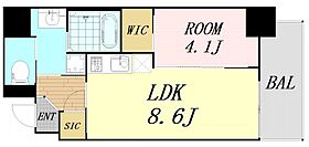 大阪府大阪市中央区上本町西4丁目（賃貸マンション1LDK・14階・34.34㎡） その2