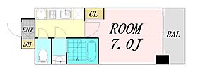 大阪府大阪市西区新町4丁目（賃貸マンション1K・2階・22.83㎡） その2