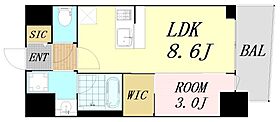 大阪府吹田市江坂町2丁目（賃貸マンション1LDK・6階・30.22㎡） その2