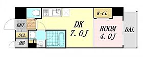 大阪府大阪市北区西天満3丁目（賃貸マンション1DK・6階・28.36㎡） その2