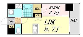 大阪府大阪市都島区東野田町1丁目（賃貸マンション1LDK・4階・31.01㎡） その2