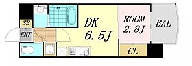 大阪府大阪市浪速区日本橋東1丁目（賃貸マンション1DK・8階・25.35㎡） その2