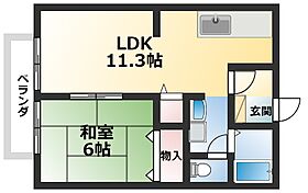 FコーポV 805 ｜ 栃木県栃木市片柳町2丁目41-7（賃貸アパート1LDK・2階・39.66㎡） その2